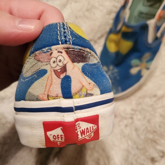 VANS Classic Slip-On SpongeBob Squarepants  Men's Size 4 Womens 5.5 - Picture 6 of 12